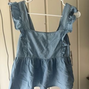 Denim blouse